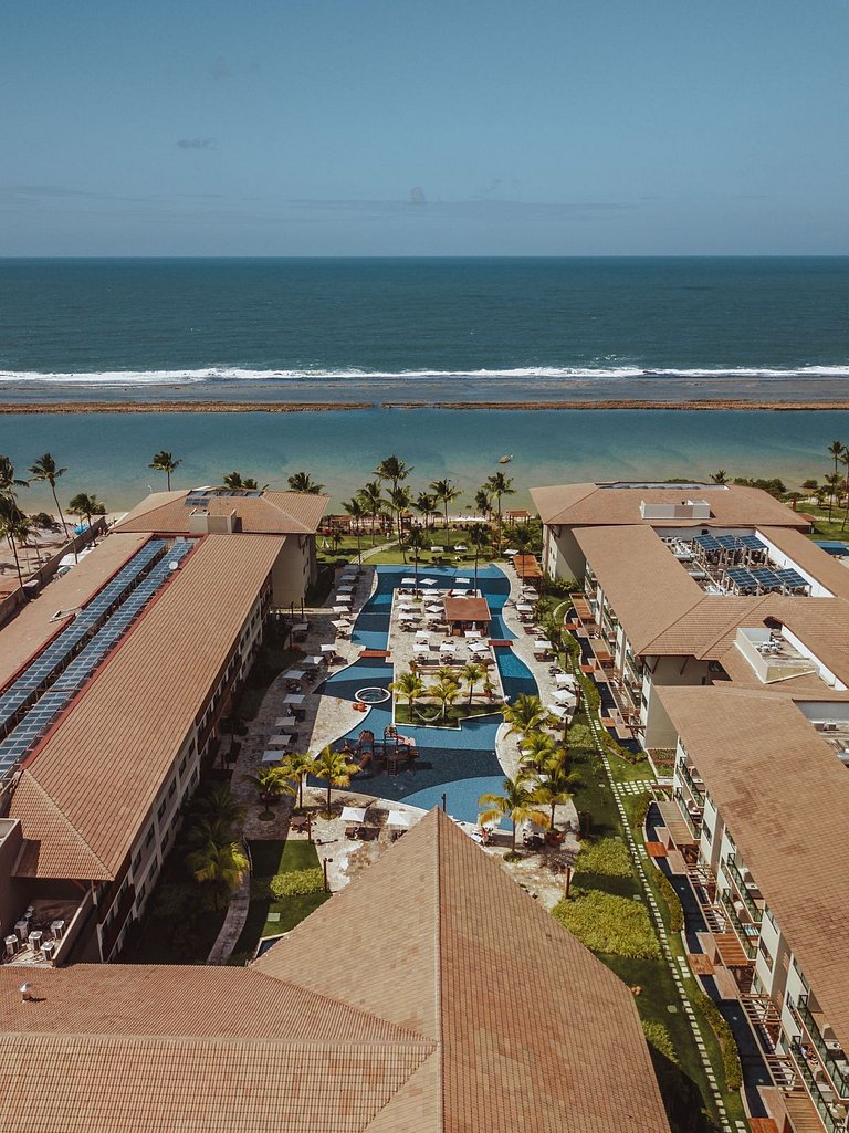 Quarto em Resort à beira mar