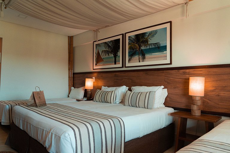 Quarto em Resort à beira mar