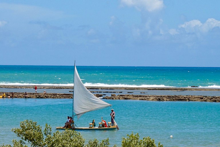 Quarto em Resort à beira mar