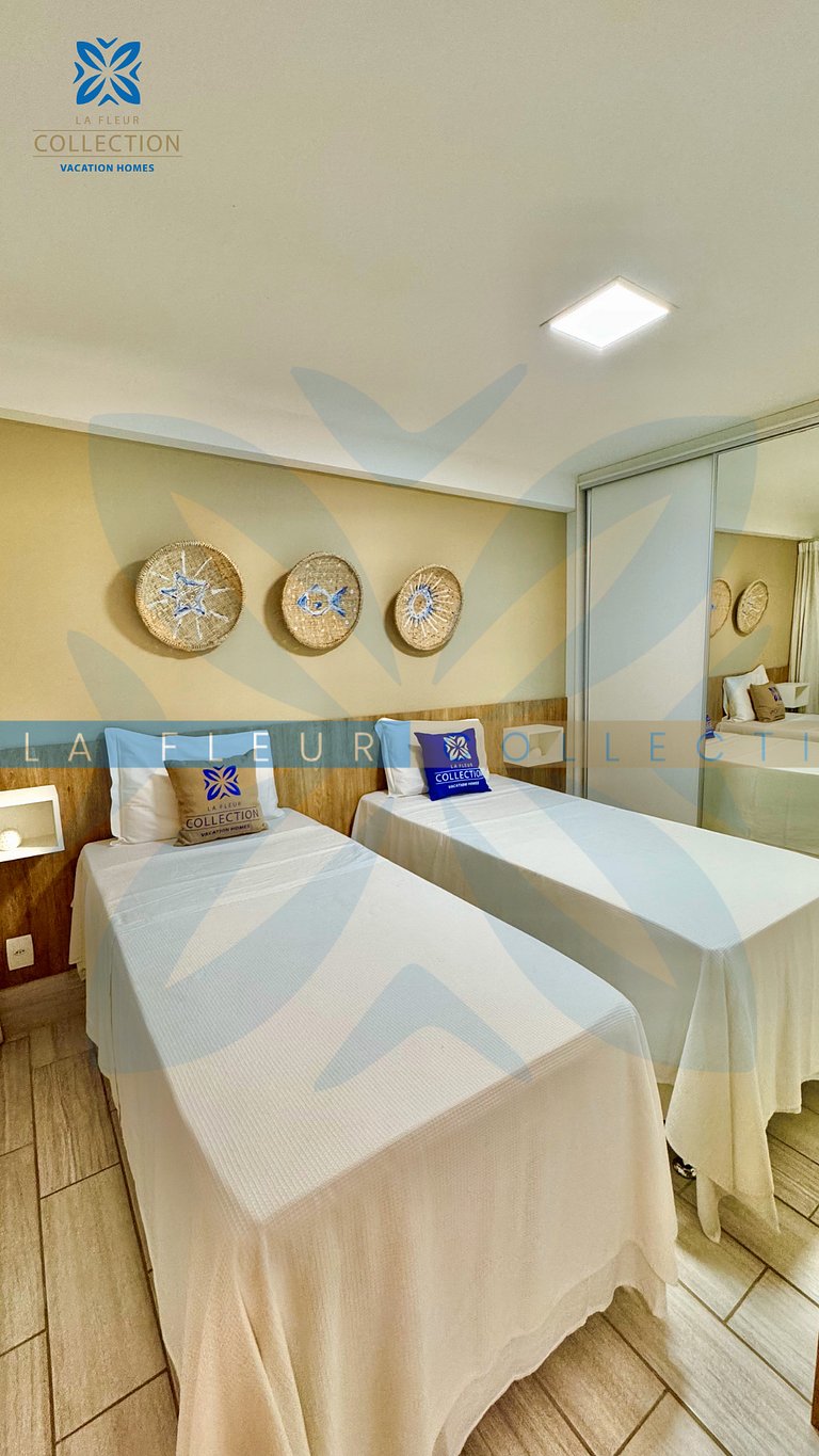 Luxo Vista Piscina no La Fleur Polinésia