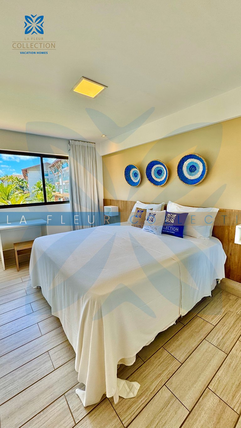 Luxo Vista Piscina no La Fleur Polinésia