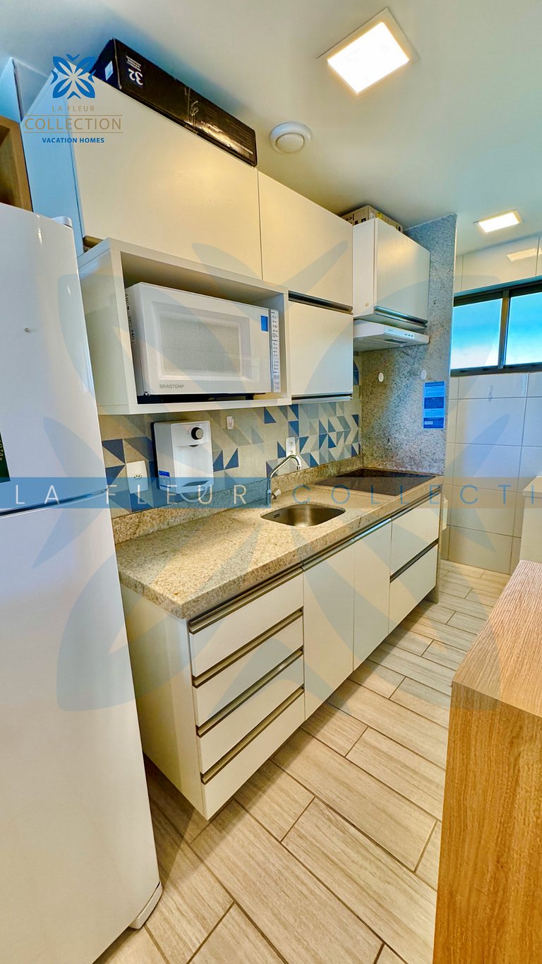 Luxo Vista Piscina no La Fleur Polinésia