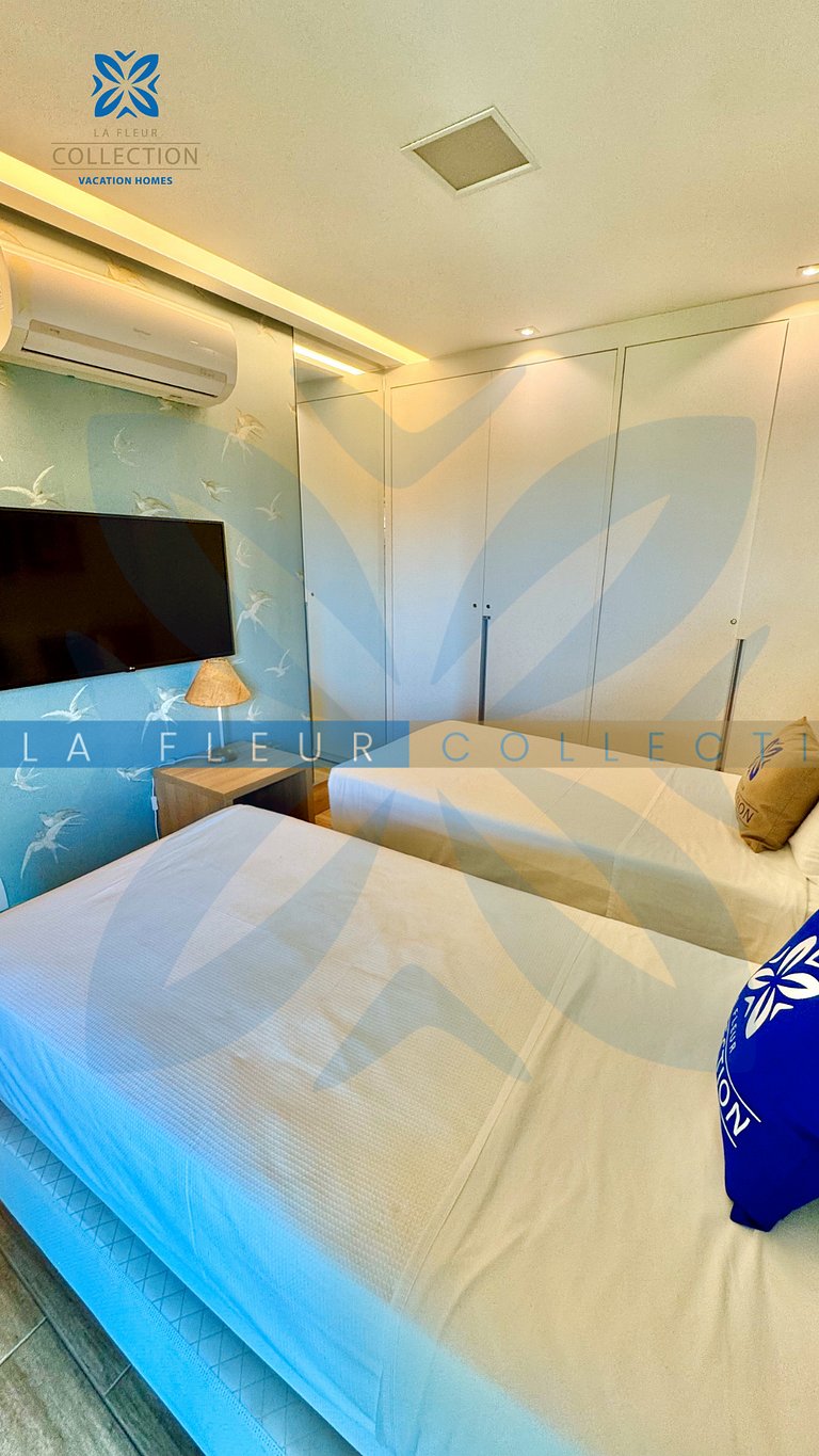 Luxo Pé na Areia no La Fleur Polinésia