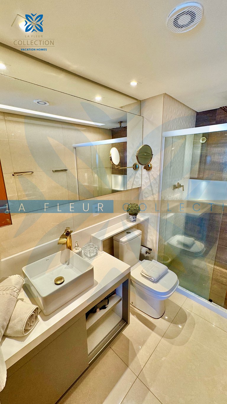 Apartamento frente mar em Resort