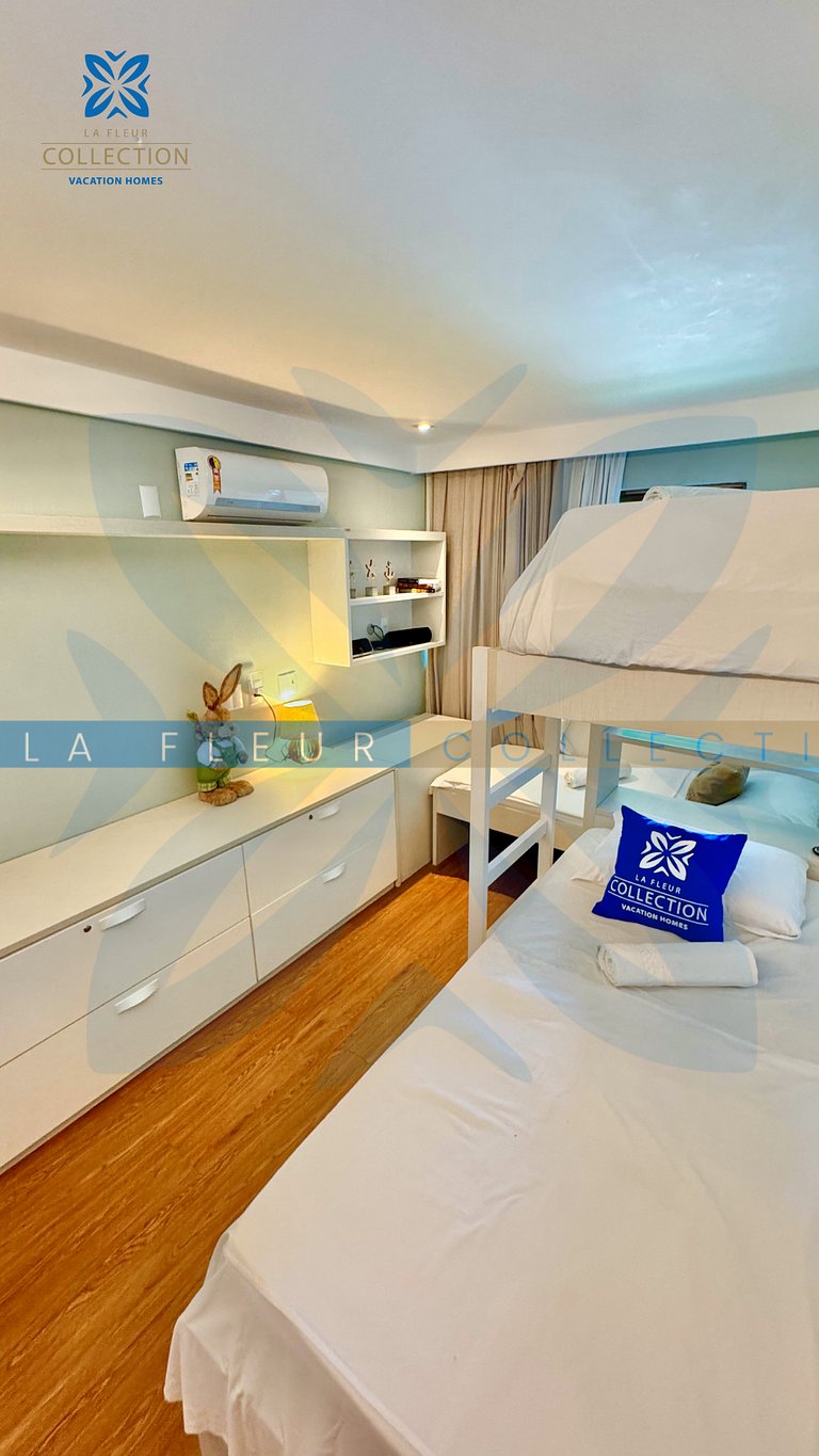 Apartamento frente mar em Resort
