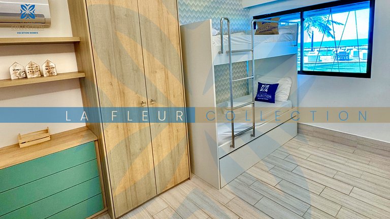 Luxo Frente Mar com Piscina no La Fleur Polinésia