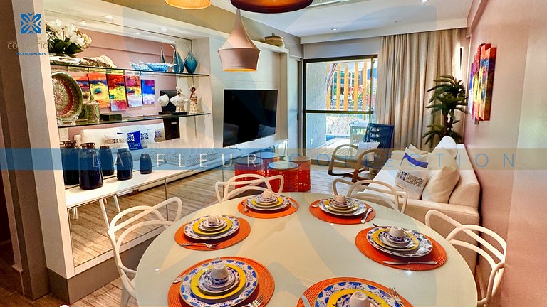 Luxo com Piscina no La Fleur Polinésia