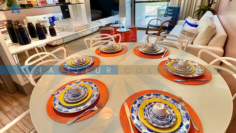 Luxo com Piscina no La Fleur Polinésia