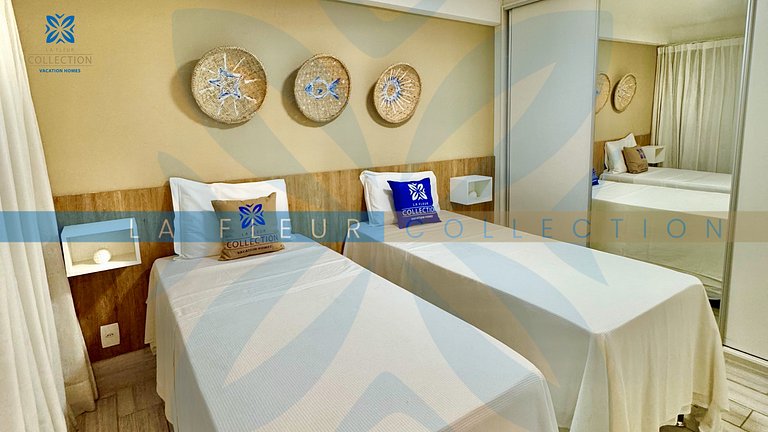 Luxo Vista Piscina no La Fleur Polinésia