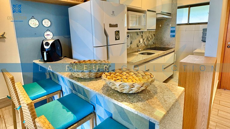 Luxo Vista Piscina no La Fleur Polinésia