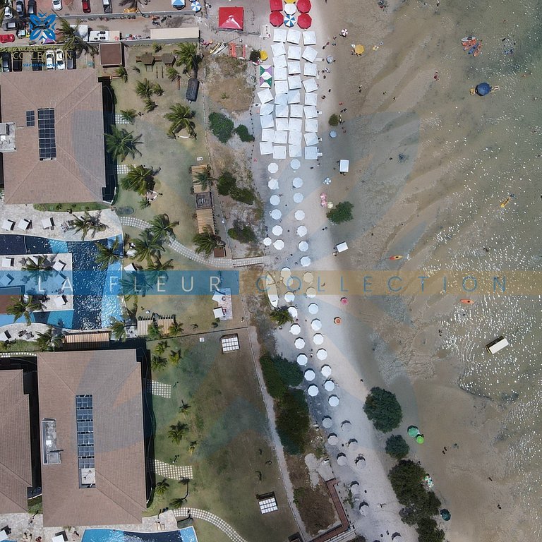 Luxo Pé na Areia no La Fleur Polinésia