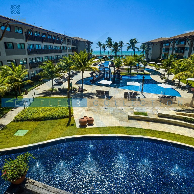 Luxo Vista Piscina no La Fleur Polinésia