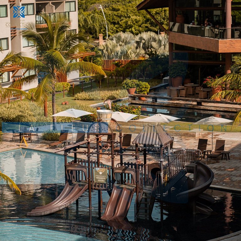 Luxo Frente Mar com Piscina no La Fleur Polinésia
