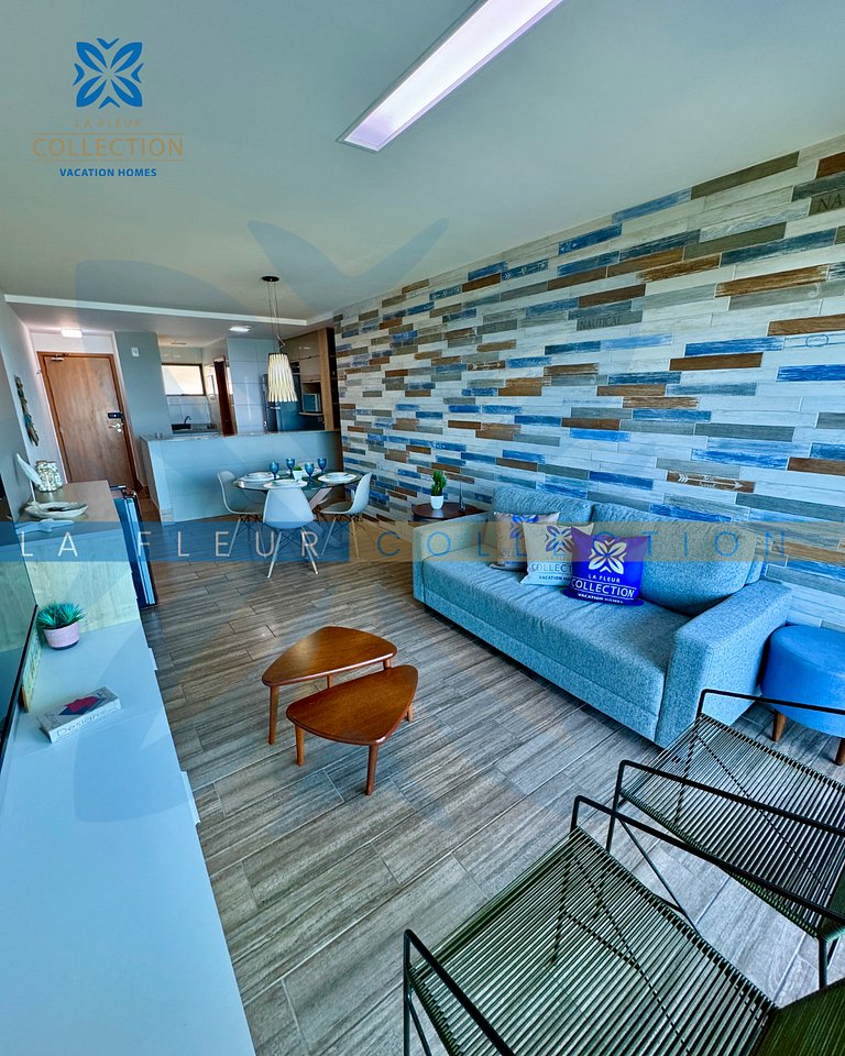 Luxo Frente Mar Pé na Areia no La Fleur Polinésia