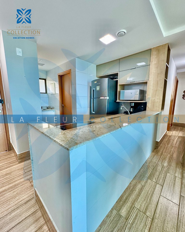 Luxo Frente Mar Pé na Areia no La Fleur Polinésia