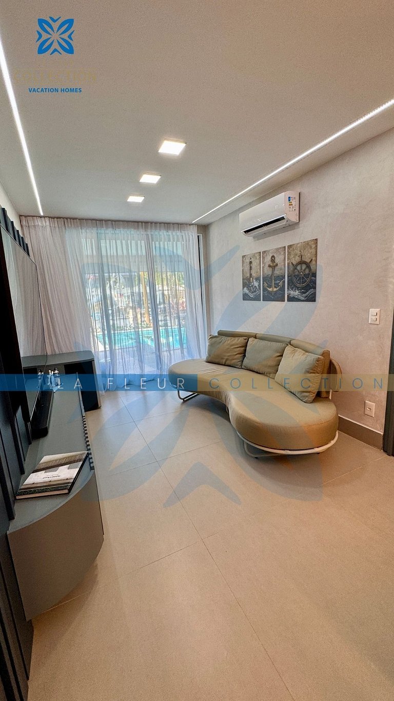 Apartamento Luxuoso Com Piscina - 102-6