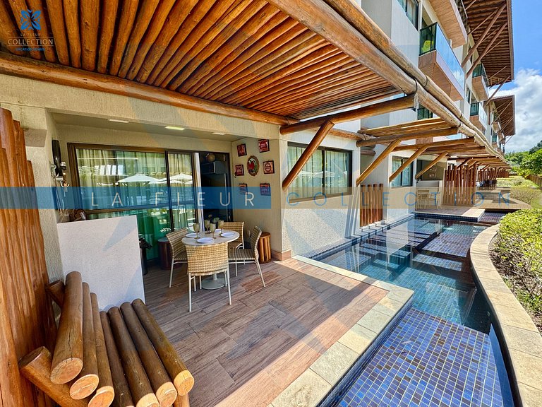 Luxo com Piscina no La Fleur Polinésia