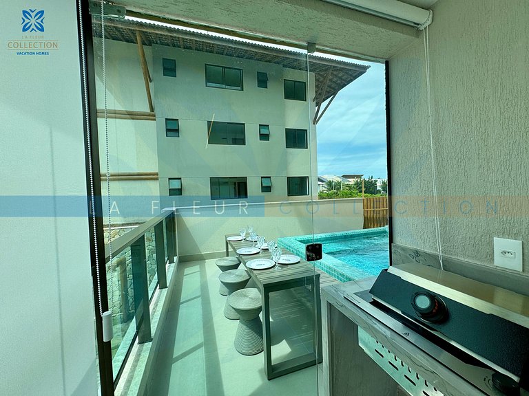 Samoa Collection piscina no Samoa villa Resort 208-6