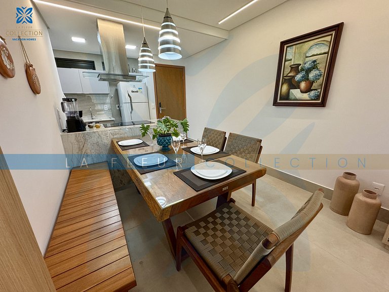 Luxo com Varanda Gourmet no Samoa Villa Resort
