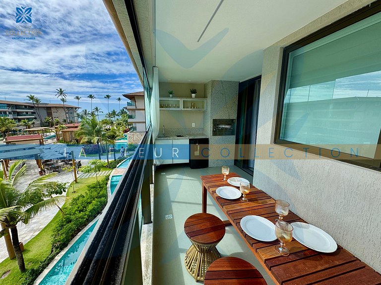 Luxo com Varanda Gourmet no Samoa Villa Resort
