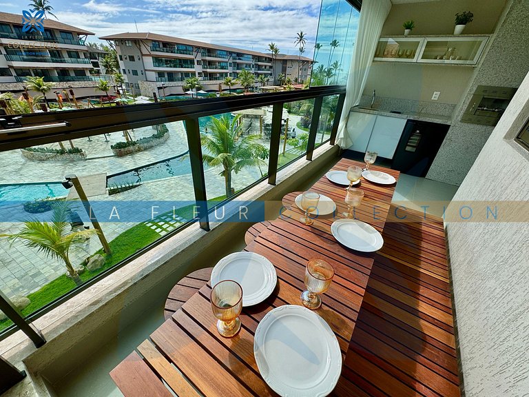 Luxo com Varanda Gourmet no Samoa Villa Resort