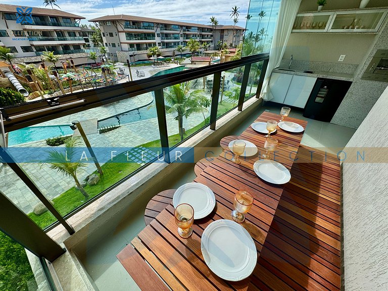 Luxo com Varanda Gourmet no Samoa Villa Resort
