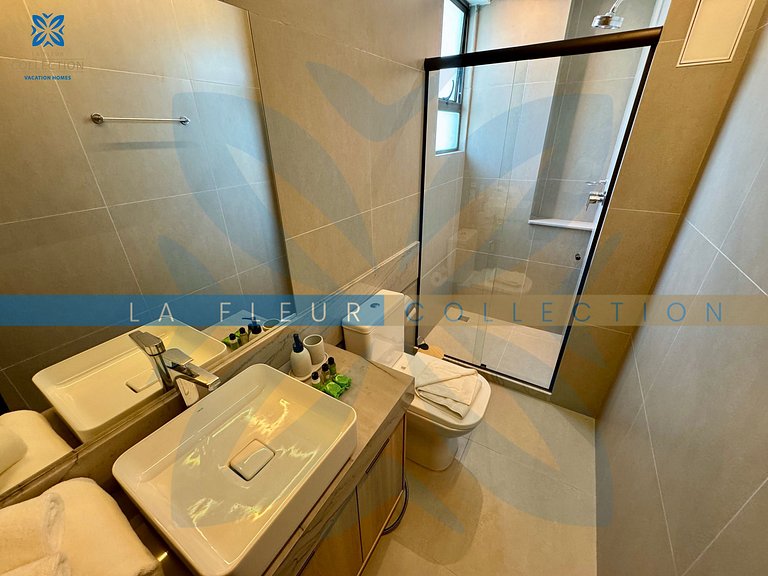 Luxo com Piscina Pé na areia no Samoa Villa Resort