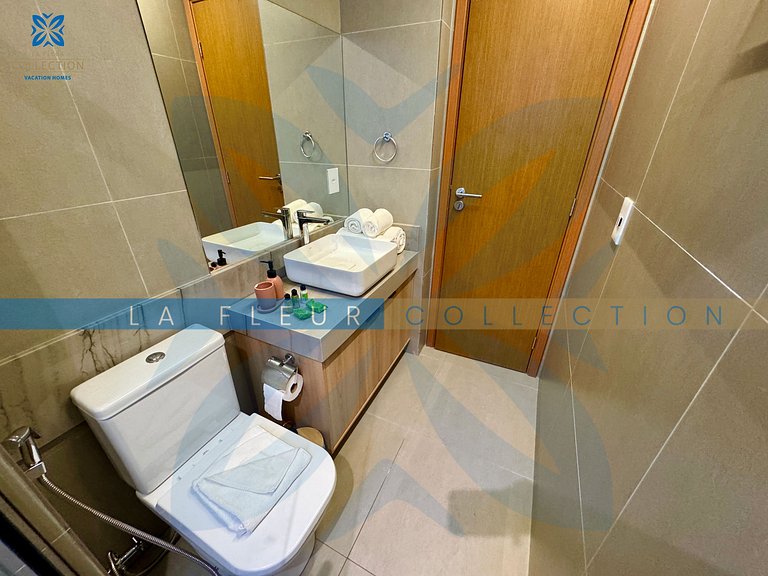 Luxo com Piscina Pé na areia no Samoa Villa Resort