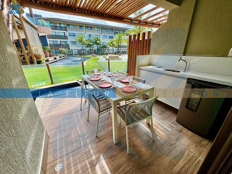 Luxo com Piscina no La Fleur Polinésia