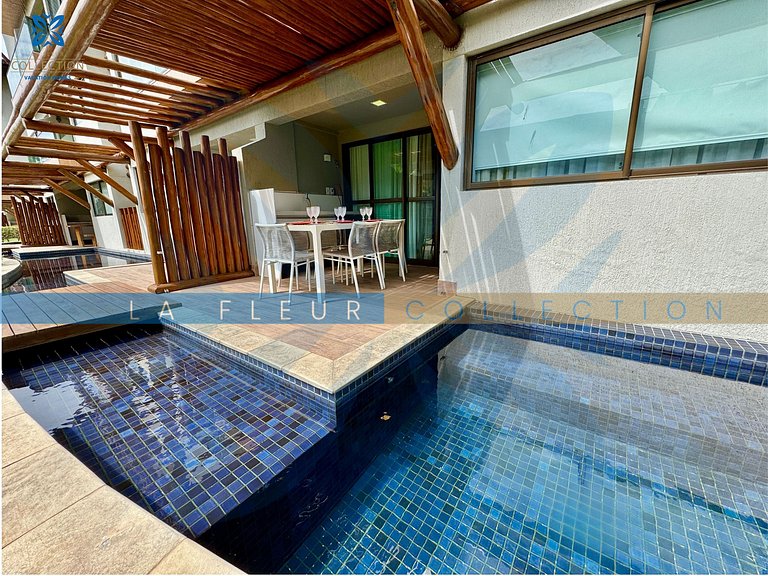 Luxo com Piscina no La Fleur Polinésia