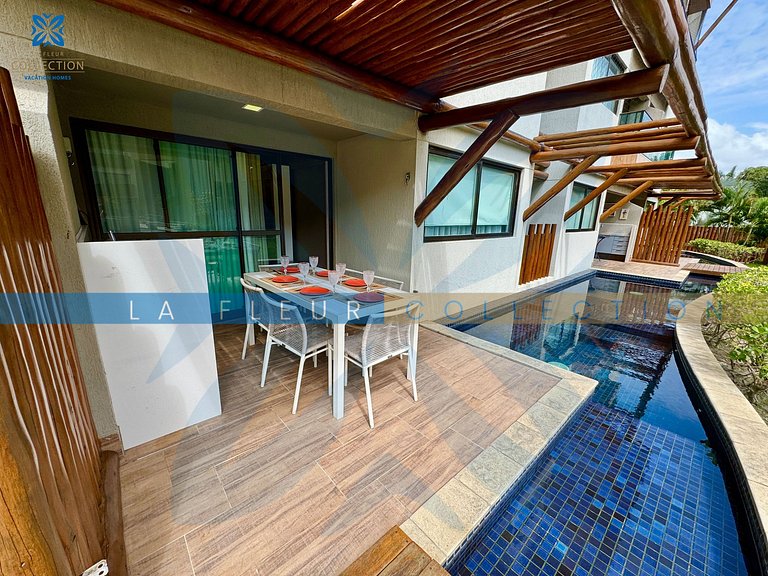 Luxo com Piscina no La Fleur Polinésia