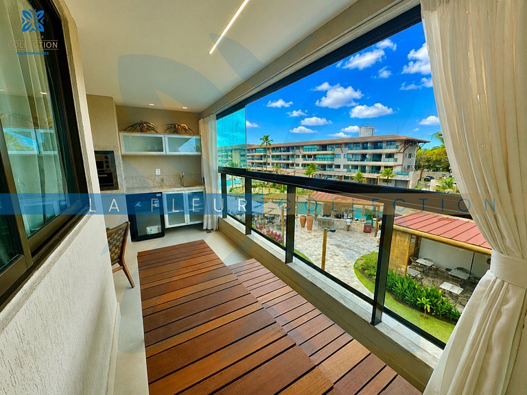 Luxo com Varanda Gourmet no Samoa Villa Resort