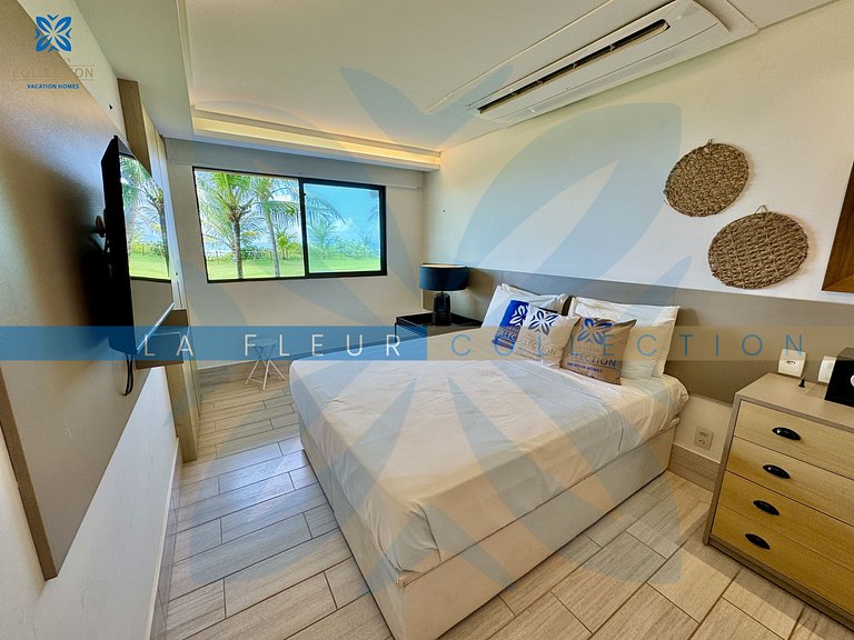Luxo Frente Mar com Piscina no La Fleur Polinésia