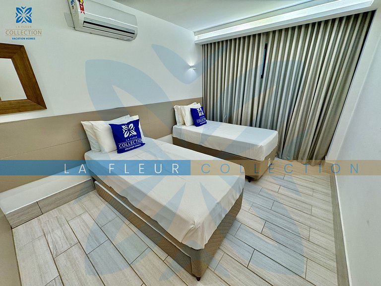 Luxo Frente Mar com Piscina no La Fleur Polinésia